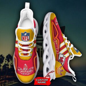 NFL Kansas City Chiefs Max Soul Sneaker Custom Name Ver 4