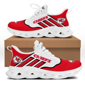 NFL Kansas City Chiefs Red White Max Soul Shoes