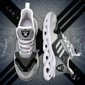 NFL Las Vegas Raiders Silver Max Soul Shoes