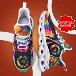 NFL Los Angeles Rams Custom Name Colorful Max Soul Shoes