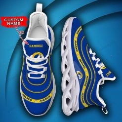 NFL Los Angeles Rams Custom Name Limited Max Soul Shoes V2