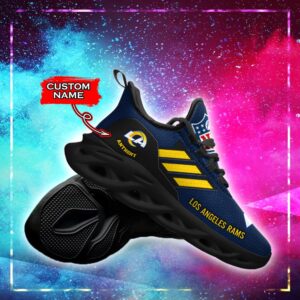 NFL Los Angeles Rams Max Soul Sneaker Custom Name Ver 7