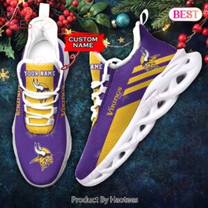 NFL Minnesota Vikings Max Soul Sneaker Custom Name