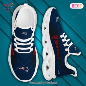 NFL New England Patriots Blue Color Max Soul Shoes