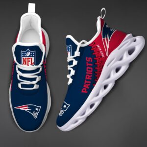 NFL New England Patriots Max Soul Sneaker Custom Name Ver 1