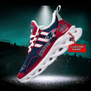 NFL New England Patriots Max Soul Sneaker Custom Name Ver 4