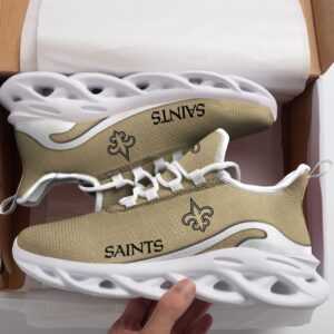NFL New Orleans Saints Golden Max Soul Shoes