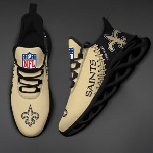 NFL New Orleans Saints Max Soul Sneaker Custom Name Ver 1