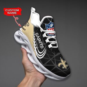 NFL New Orleans Saints Max Soul Sneaker Custom Name Ver 3