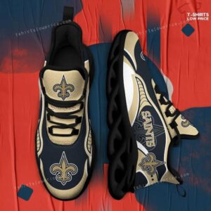 NFL New Orleans Saints Special Design Logo Max Soul Shoes Running Sneakers