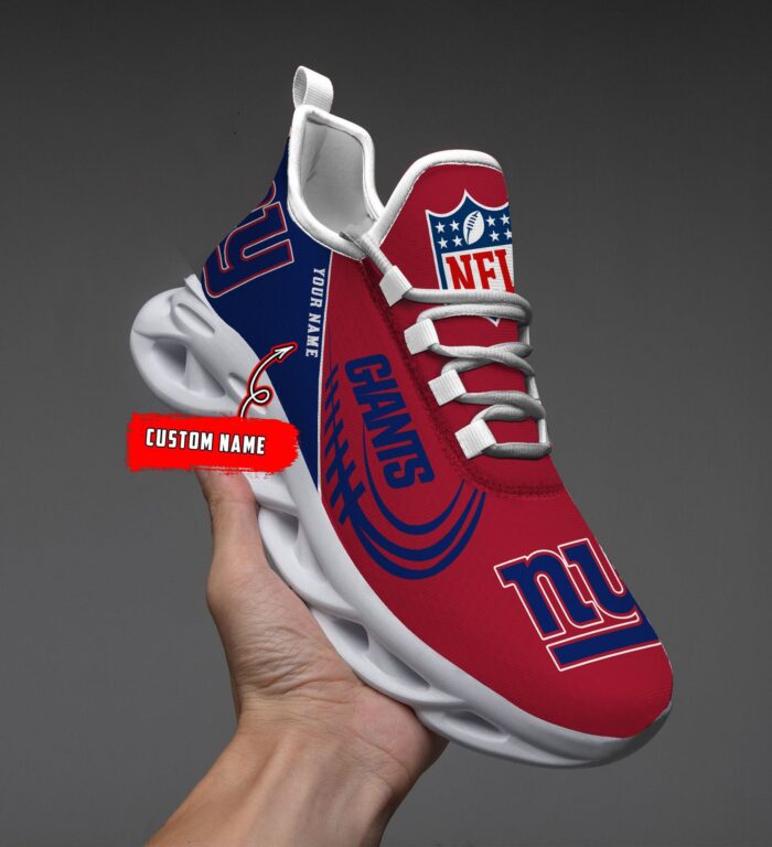 NFL New York Giants Max Soul Sneaker Custom Name Ver 2