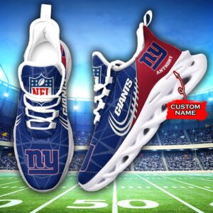 NFL New York Giants Max Soul Sneaker Custom Name Ver 3