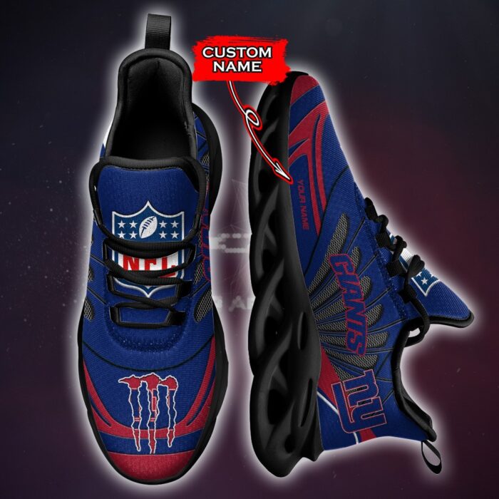 NFL New York Giants Max Soul Sneaker Custom Name Ver 8