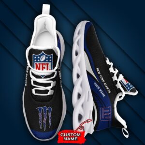 NFL New York Giants Max Soul Sneaker Monster Custom Name Style 2