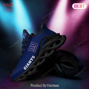 NFL New York Giants New Blue Color Max Soul Shoes
