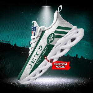 NFL New York Jets Max Soul Sneaker Custom Name 40M12