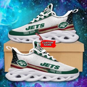 NFL New York Jets Max Soul Sneaker Custom Name Pod 42 M1RTT