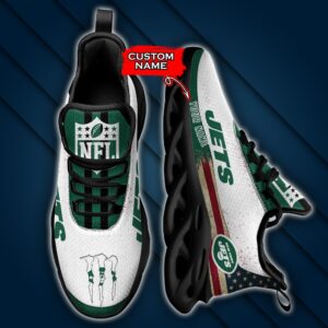 NFL New York Jets Max Soul Sneaker Custom Name Pod 42 M1RTT