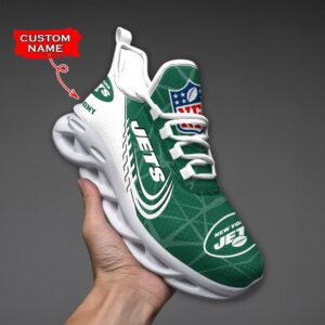 NFL New York Jets Max Soul Sneaker Custom Name Ver 3