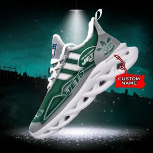 NFL New York Jets Max Soul Sneaker Custom Name Ver 4