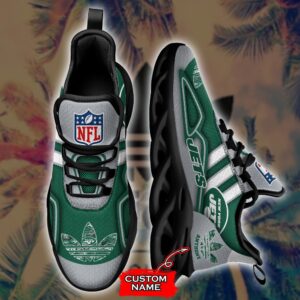 NFL New York Jets Max Soul Sneaker Custom Name Ver 4