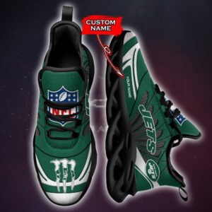 NFL New York Jets Max Soul Sneaker Custom Name Ver 8