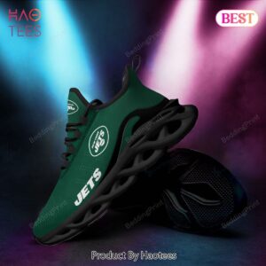 NFL New York Jets New Green Color Max Soul Shoes