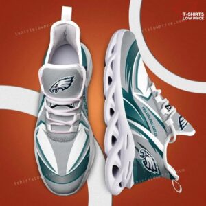 NFL Philadelphia Eagles Grey Green Edition Max Soul Shoes Running Sneakers