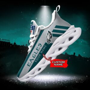 NFL Philadelphia Eagles Max Soul Sneaker Custom Name 40M12