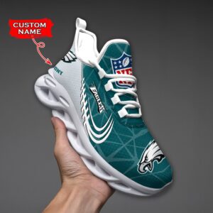 NFL Philadelphia Eagles Max Soul Sneaker Custom Name Ver 3