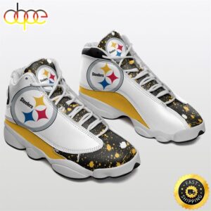 NFL Pittsburgh Steelers Air Jordan 13 Shoes V2