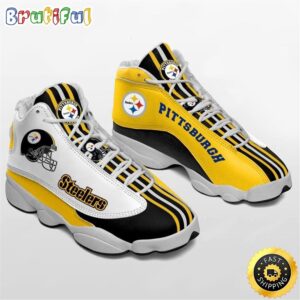NFL Pittsburgh Steelers Air Jordan 13 Shoes V3