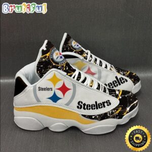 NFL Pittsburgh Steelers Air Jordan 13 Shoes V4