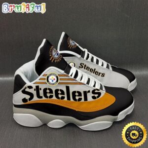 NFL Pittsburgh Steelers Air Jordan 13 Shoes V7