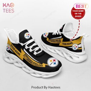 NFL Pittsburgh Steelers Personalized Name Max Soul Shoes