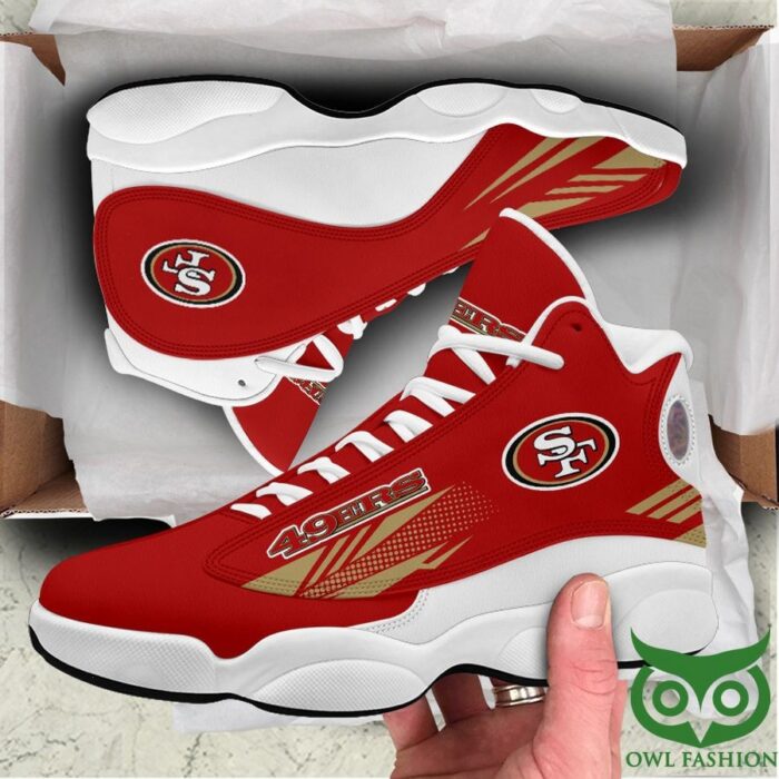 NFL San Francisco 49ers Air Jordan 13 Shoes Sneaker