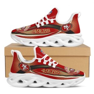 NFL San Francisco 49ers Fans Max Soul Shoes Fan Gift