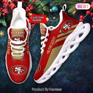 NFL San Francisco 49ers Max Soul Sneaker Custom Name