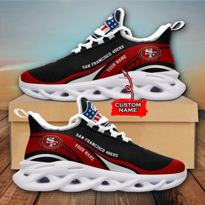NFL San Francisco 49ers Max Soul Sneaker Pod 41 M1HTN