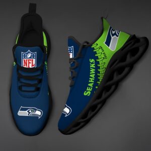 NFL Seattle Seahawks Max Soul Sneaker Custom Name Ver 1