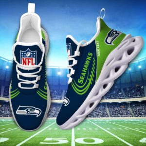 NFL Seattle Seahawks Max Soul Sneaker Custom Name Ver 2