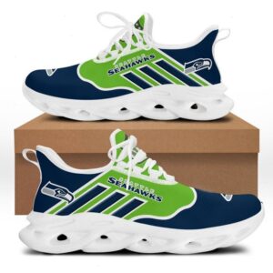 NFL Seattle Seahawks Navy Green Max Soul Shoes