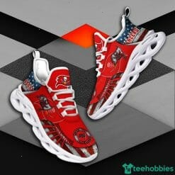 NFL Tampa Bay Buccaneers America Flag Red Max Soul Shoes
