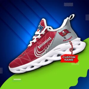 NFL Tampa Bay Buccaneers Max Soul Sneaker Custom Name Ver 3