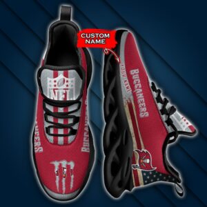 NFL Tampa Bay Buccaneers Max Soul Sneaker Monster Custom Name 42M12