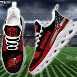 NFL Tampa Bay Buccaneers Red Black Max Soul Shoes