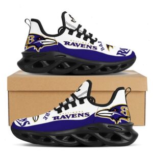 NFL Team Baltimore Ravens Fans Max Soul Shoes Fan Gift