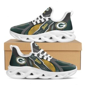 NFL Team Green Bay Packers Fans Max Soul Shoes for Fan