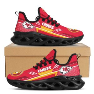 NFL Team Kansas City Chiefs Fans Max Soul Shoes Fan Gift