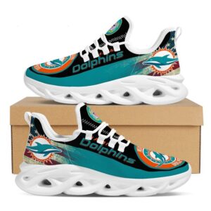 NFL Team Miami Dolphins Max Soul Shoes